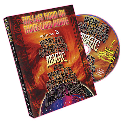 (image for) World's Greatest Magic: The Last Word on Three Card Monte Vol. 2 by L&L Publishing - DVD - Click Image to Close