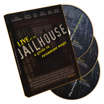 (image for) Live At the Jailhouse - A Guide to Restaurant Magic (3 DVD Set) -DVD - Click Image to Close