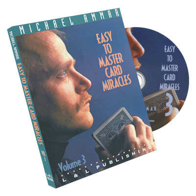 (image for) Easy to Master Card Miracles Volume 3 by Michael Ammar - DVD - Click Image to Close