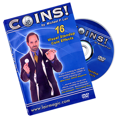(image for) Coins! by Michael Lair - DVD - Click Image to Close