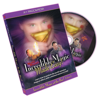 (image for) Incredible Magic At The Bar - Volume 1 by Michael Maxwell - DVD - Click Image to Close