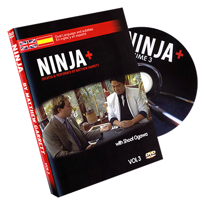 (image for) Ninja + Volume 3 (DVD, SPANISH and English) by Matthew Garrett - DVD - Click Image to Close