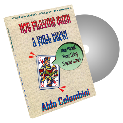 (image for) Not Playing With a Full Deck by Wild-Colombini Magic - DVD - Click Image to Close