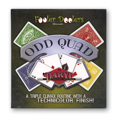 (image for) Odd Quad (Cards and DVD) by Fooler Doolers - DVD - Click Image to Close