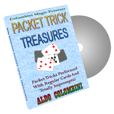 (image for) Packet Trick Treasures by Wild- Colombini Magic - DVD - Click Image to Close