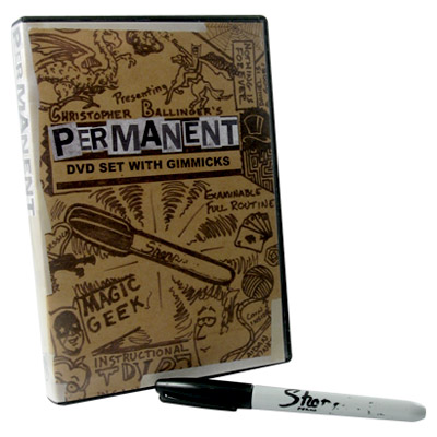(image for) Permanent (Gimmicks and DVD) by Chris Ballinger and Magic Geek - DVD