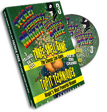 (image for) Secret Seminars of Magic Vol 3 (Three Shell Game and Topit Techniques) with Patrick Page - DVD - Click Image to Close