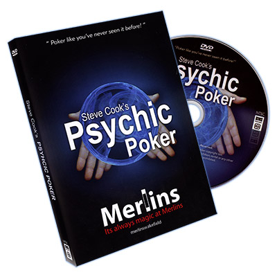 (image for) Psychic Poker (With DVD) by Steve Cook - DVD - Click Image to Close