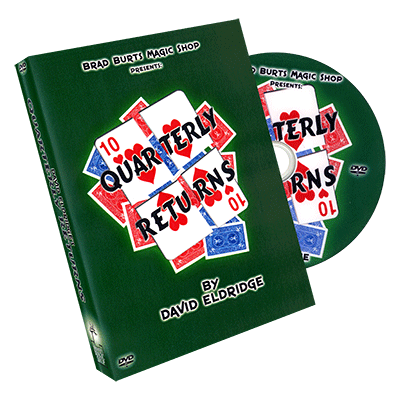 (image for) Quarterly Returns Torn and Restored Card by David Eldridge and Brad Burt - DVD - Click Image to Close