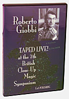 (image for) Roberto Giobbi Taped Live DVD