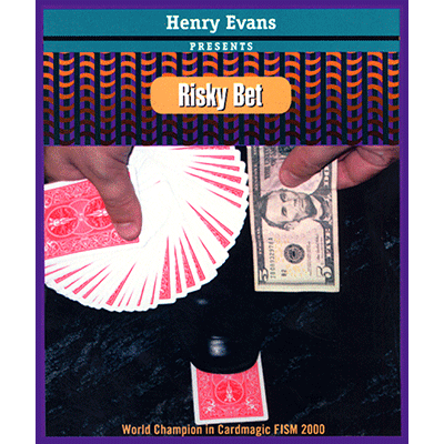 (image for) Risky Bet (Red) (US Currency, Gimmick and VCD) by Henry Evans - Click Image to Close