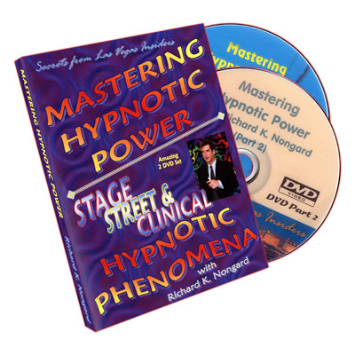 (image for) Mastering Hypnotic Power (2 DVD Set) by Richard Nongard - Click Image to Close
