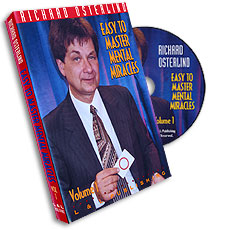 (image for) Easy to Master Mental Miracles #1 by Richard Osterlind and L&L - DVD