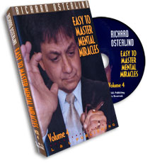 (image for) Easy to Master Mental Miracles #4 by Richard Osterlind and L&L - DVD