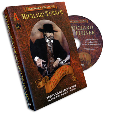 (image for) Double Signed Card Routine by Richard Turner - DVD - Click Image to Close
