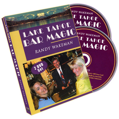 (image for) Lake Tahoe Bar Magic (2 DVD set) by Randy Wakeman - DVD - Click Image to Close