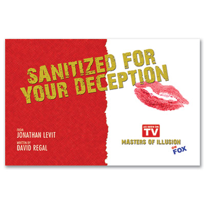 (image for) Sanitized For Your Deception (Props and Performance DVD) by Jonathan Levit - DVD - Click Image to Close