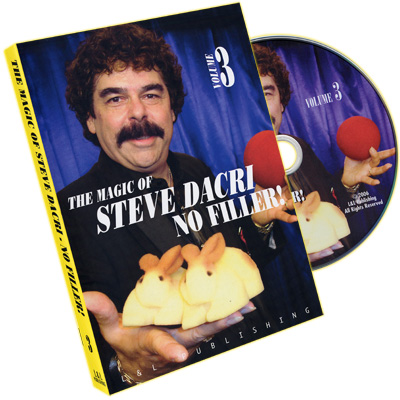 (image for) No Filler: Magic of Steve Darci (Volume 3) - DVD - Click Image to Close