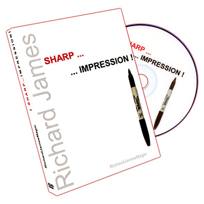 (image for) Sharp Impression (DVD and Gimmicks) by Richard James - DVD - Click Image to Close