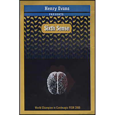 (image for) Sixth Sense BLUE (DVD and Props) by Henry Evans - DVD - Click Image to Close