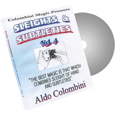 (image for) Sleights & Subtleties Vol.4 by Wild-Colombini Magic - DVD - Click Image to Close