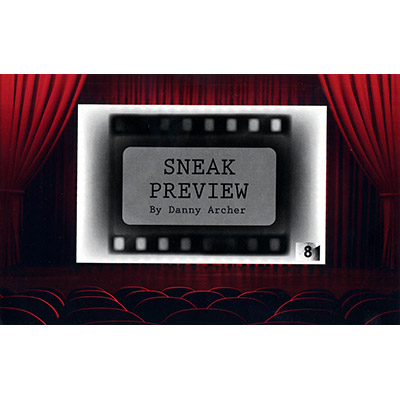 (image for) Sneak Preview by Danny Archer - DVD - Click Image to Close
