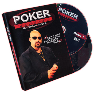 (image for) Poker Cheats Exposed (2 Volume Set) by Sal Piacente - DVD - Click Image to Close