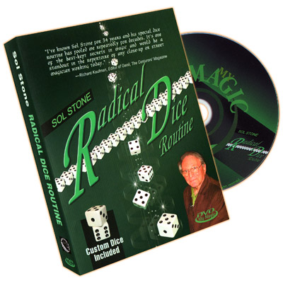 (image for) Radical Dice Routine (With Dice) by Sol Stone - DVD - Click Image to Close