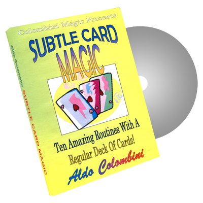 (image for) Subtle Card Magic by Wild-Colombini Magic - DVD - Click Image to Close