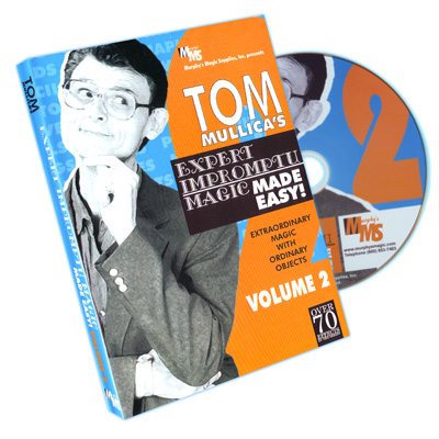 (image for) Mullica Expert Impromptu Magic Made Easy Tom Mullica- #2, DVD - Click Image to Close