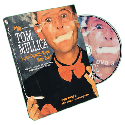 (image for) Expert Cigarette Magic Made Easy - Vol.3 by Tom Mullica - DVD - Click Image to Close