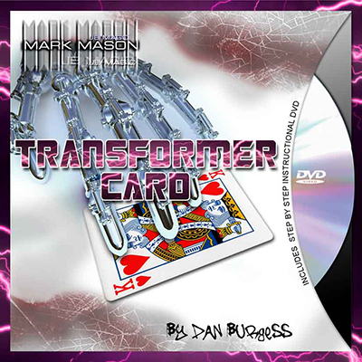 (image for) Transformer Card (Red Card and DVD) by Mark Mason and JB Magic - DVD - Click Image to Close