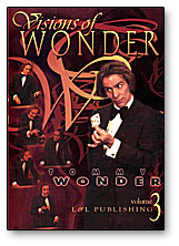 (image for) Visions of Wonder #3 by Tommy Wonder - DVD