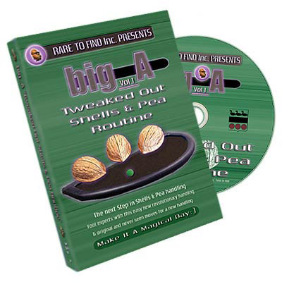 (image for) Tweaked Out Shells And Pea Routine by Big_A - DVD - Click Image to Close