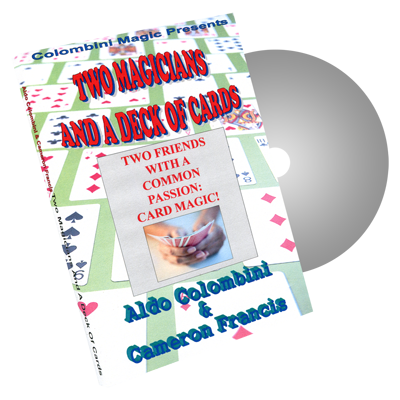 (image for) Two Magicians and A Deck of Cards by Wild-Colombini Magic - DVD - Click Image to Close