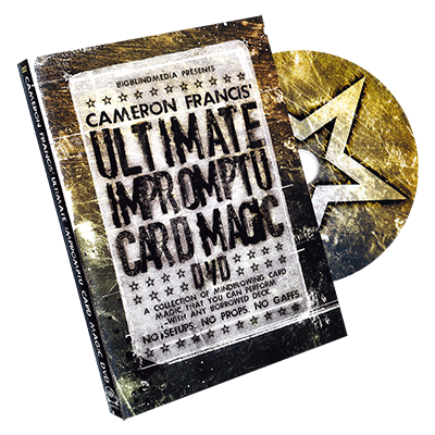 (image for) Ultimate Impromptu Card Magic by Cameron Francis & Big Blind Media - DVD - Click Image to Close