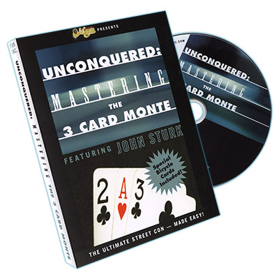 (image for) Unconquered: Mastering the Three-Card Monte (DVD and Cards) - DVD - Click Image to Close