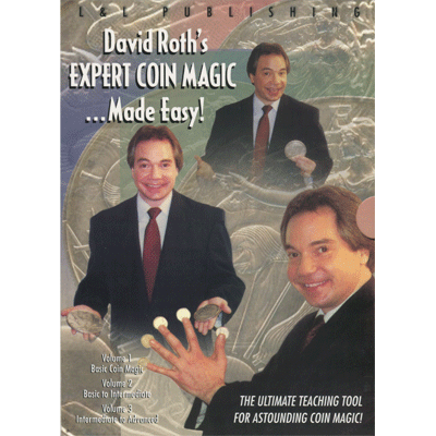 (image for) David Roth Expert Coin Magic Made Easy (3 Vol. set) video DOWNLOAD - Click Image to Close