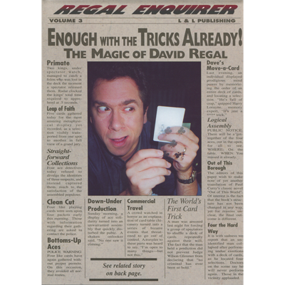 (image for) David Regal- #3 video DOWNLOAD - Click Image to Close