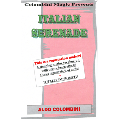 (image for) Italian Serenade by Wild-Colombini Magic - video DOWNLOAD - Click Image to Close