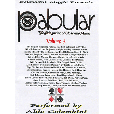 (image for) Pabular Vol. 3 by Wild-Colombini Magic - video DOWNLOAD - Click Image to Close