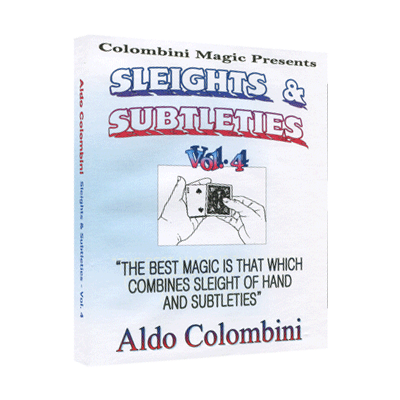 (image for) Sleights & Subtleties Vol.4 by Wild-Colombini Magic video DOWNLOAD