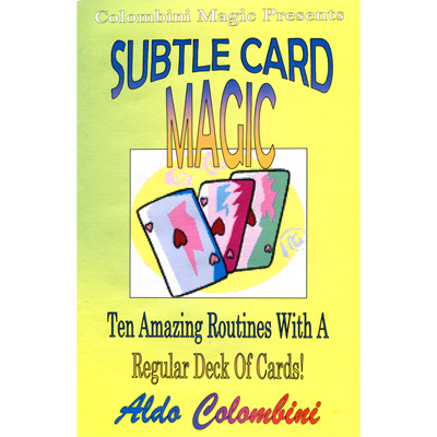 (image for) Subtle Card Magic by Wild-Colombini Magic - video DOWNLOAD - Click Image to Close