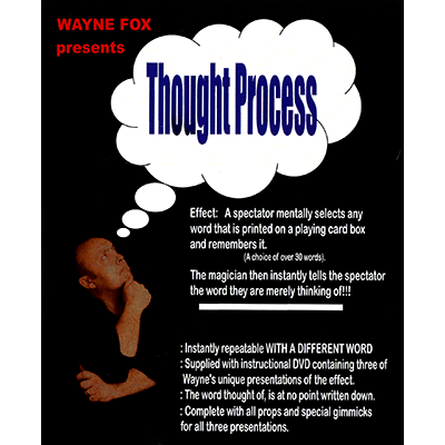 (image for) Thought Process by Merchant of Magic and Wayne Fox video DOWNLOAD - Click Image to Close