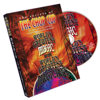 (image for) World's Greatest Magic: Chop Cup by L&L Publishing - DVD - Click Image to Close
