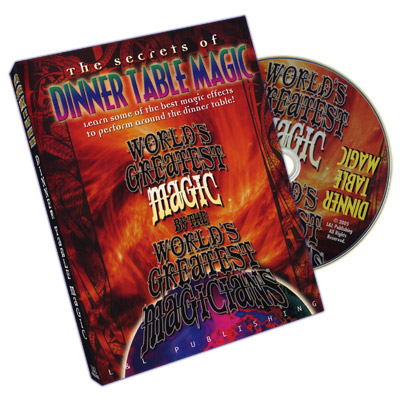 (image for) World's Greatest Magic: Dinner Table Magic - DVD - Click Image to Close
