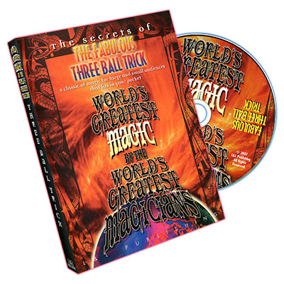 (image for) World's Greatest Magic: Fabulous Three Ball Trick - DVD - Click Image to Close