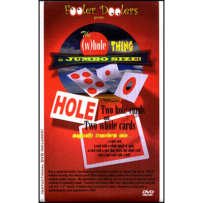 (image for) The (W)hole Thing (With Cards and DVD) by Fooler Dooler - DVD - Click Image to Close