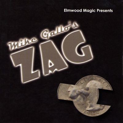 (image for) Zag (with DVD) by Mike Gallo - DVD - Click Image to Close