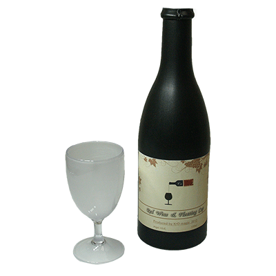 (image for) Electronic Airborne (Bottle and Stemmed Glass magnetic) - Trick - Click Image to Close